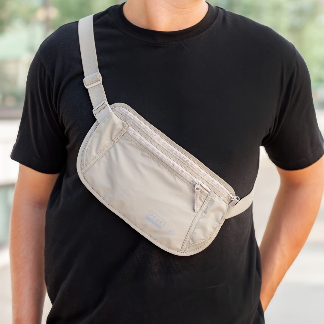 peak gear travel money belt Travel Money Belt with built-in RFID Block