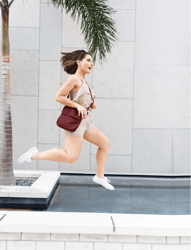 Nylon Crossbody Purse