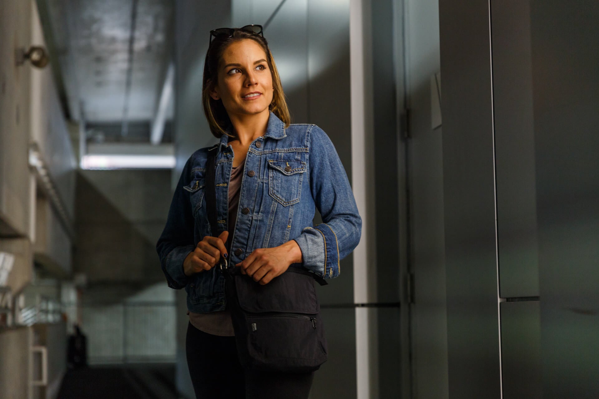 Nylon Crossbody Purse