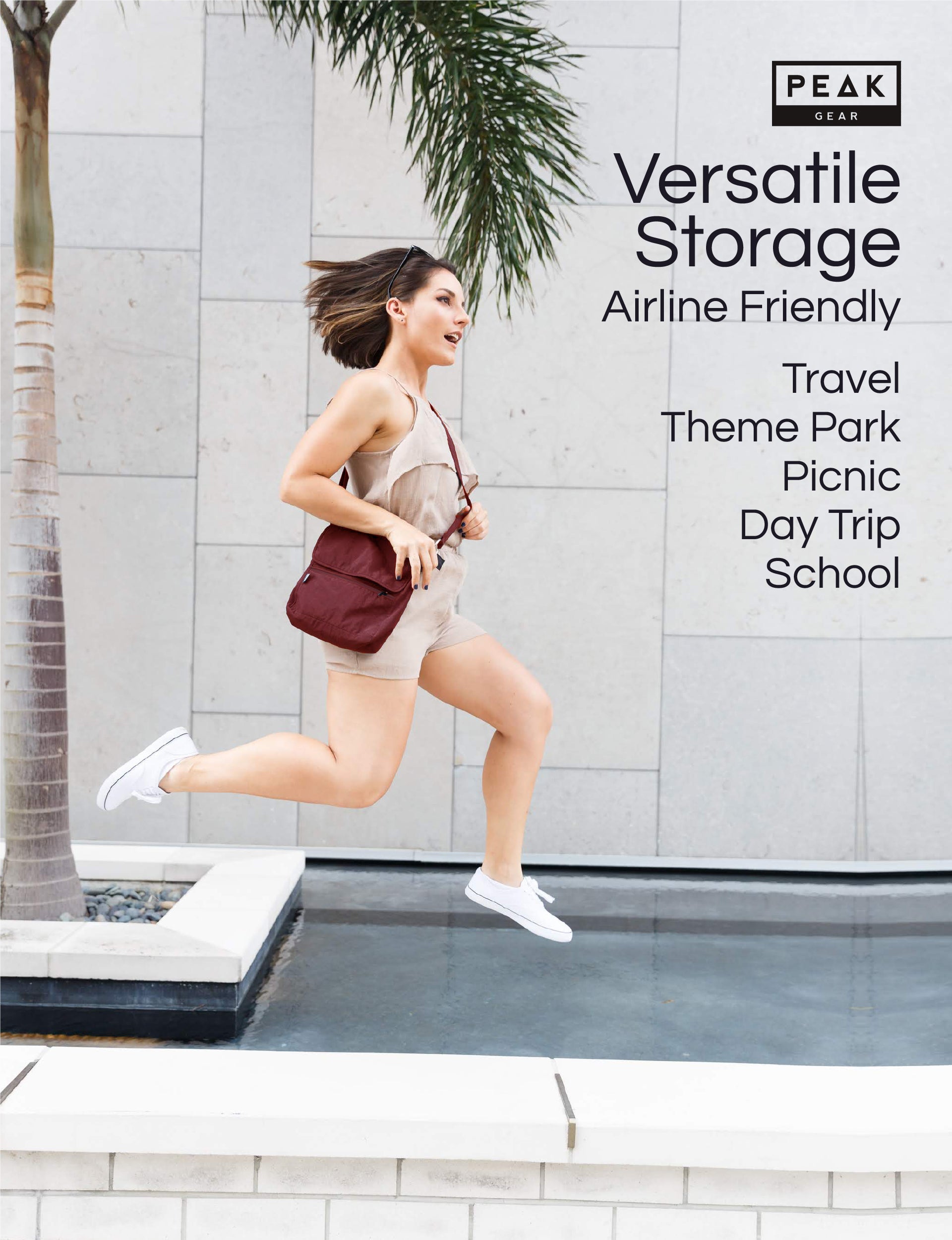 Nylon Crossbody Purse